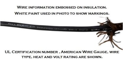 3 Wire Twisted Rayon Cloth Covered Electric Lamp Cord with Polarized End Plug, Switch, and Stripped Ends Ready for Wiring 8 feet Long