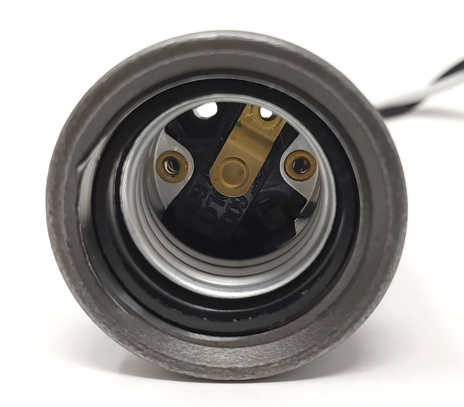 Iron Pipe Lamp Socket That fits 1/2 inch Iron Pipe (NPT) SteamLit