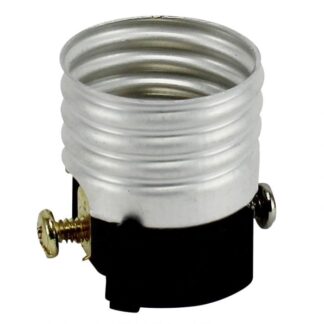 Short Keyless Med. Base Lamp Socket Interior for use with 3-Terminal Sockets
